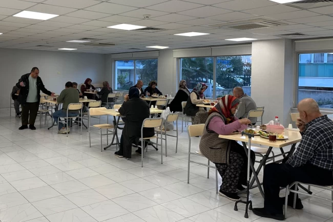 Antalya'da sosyal tesis ikinci evleri oldu