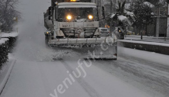 Belediye karla mücadeleye hazır