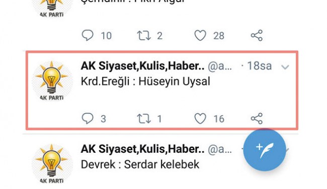 Aday Hüseyin Uysal..