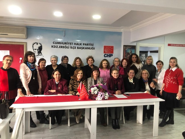 CHP İlçe Kadın Kolları 2026’nın ilk toplantısını yaptı