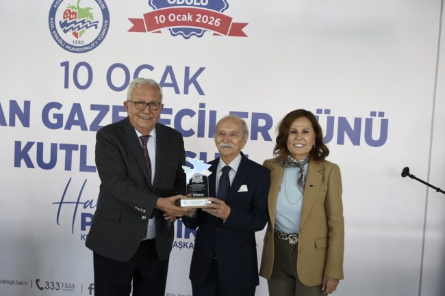 Kdz. Ereğli Belediyesi, çalışan Gazeteciler günü’nü kutladı