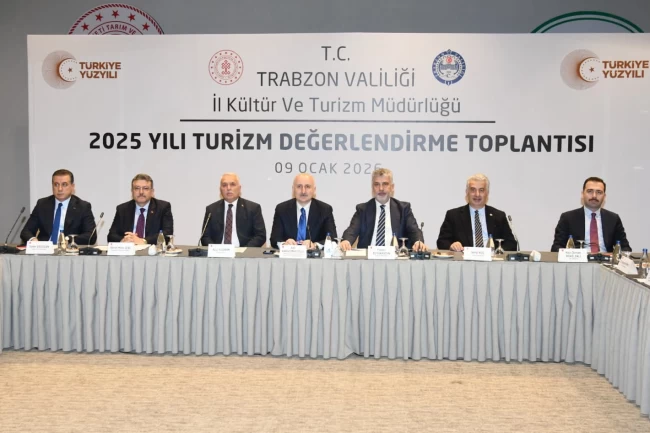 Trabzon'da turizm hedefleri masaya yatırıldı
