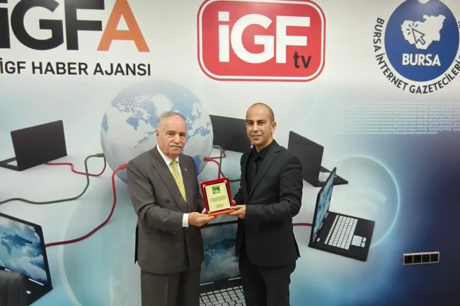 Başkan Tak'tan İGFA'ya anlamlı ziyaret