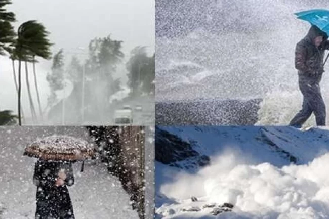 Meteoroloji'den kuvvetli yağış ve fırtına uyarısı