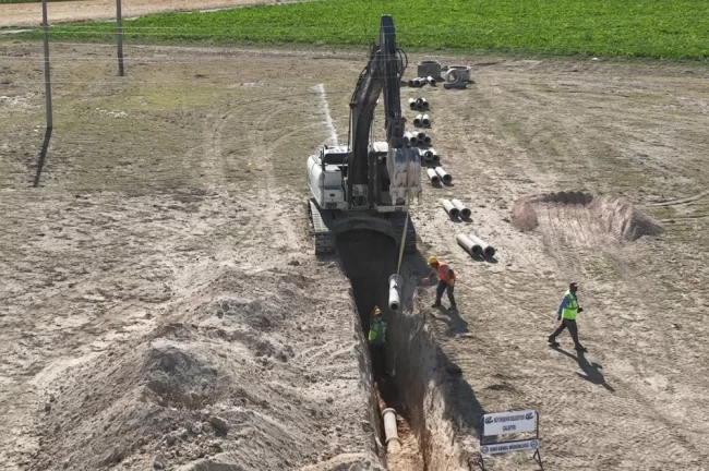 Eskişehir Büyükşehir'den Çifteler'e güçlü altyapı yatırımı