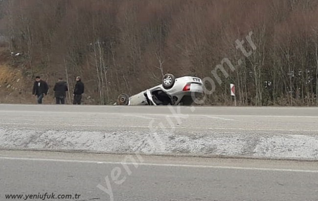Zonguldak yolunda kaza