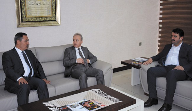 Uçar ve Çakır'dan, Başkan Uysal'a ziyaret..