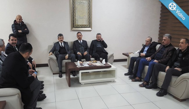 AK Parti'den Başkan Uysal'a tam kadro ziyaret..