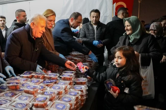 Bursa'da Miraç Kandili bereketi