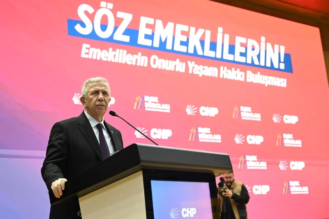 Mansur Yavaş emekliler buluşmasına katıldı