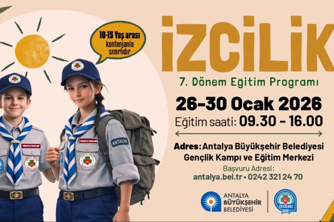 Büyükşehir'in 7. dönem izcilik eğitimleri başlıyor