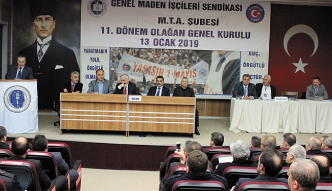 GMİS MTA şube genel kurulu..
