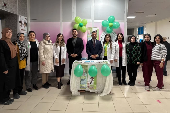 Kozluk'ta serviks kanseri farkındalık etkinliği düzenlendi