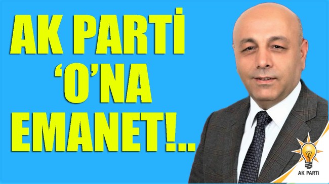 Başkan Adem Öztürk oldu!..