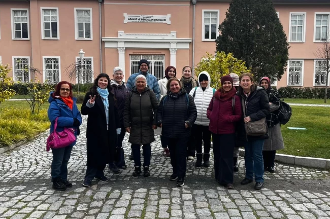 Maltepeliler, İstanbul Resim Müzesi'ni ziyaret etti