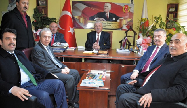 AK Parti heyeti ilk ziyaretini EGD’ye yaptı..