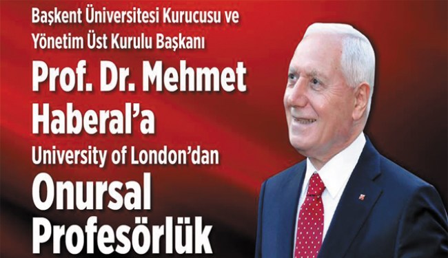 Haberal'a bir onur daha!..