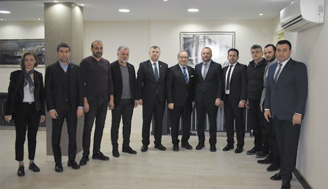 TOBB Başkan Yardımcısı Zeytinoğlu'ndan, ETSO'ya ziyaret..