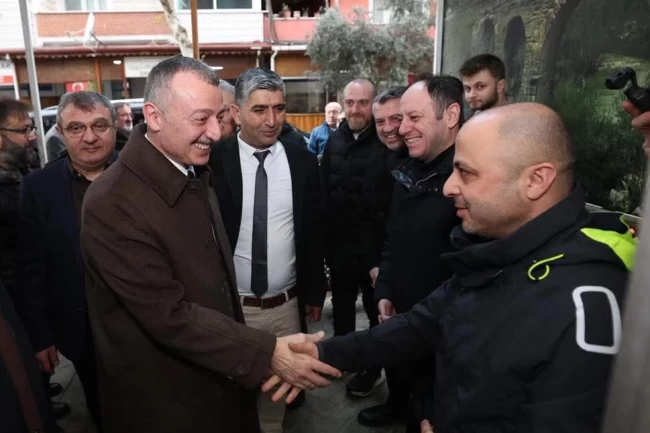 Başkan Büyükakın, Körfez Taşköprülüler'e misafir oldu