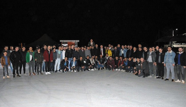 Alaplılı gençlerden Nuri Tekin'e tam destek!..