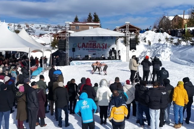Ordu'da eğlence dolu kış festivali