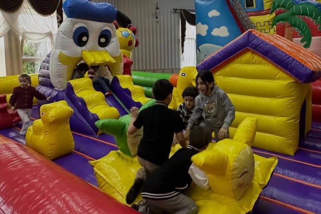 Gölcük'te çocuklar ara tatilde eğlendi