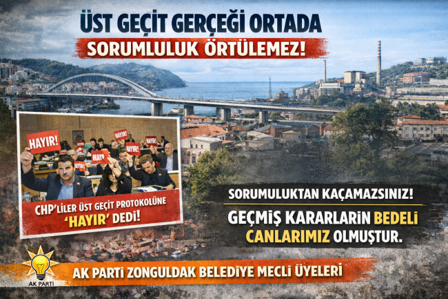 Zonguldak Belediye Başkanını samimiyete davet ediyoruz