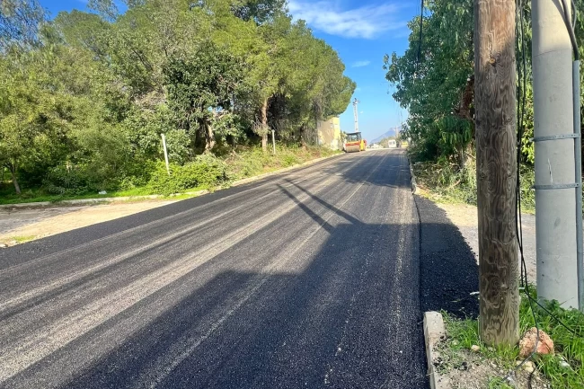 Muğla'da Datça'nın ulaşım altyapısı güçleniyor