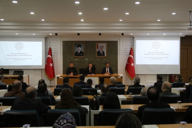 Giresun'da öğrencilerin güvenliği masaya yatırıldı