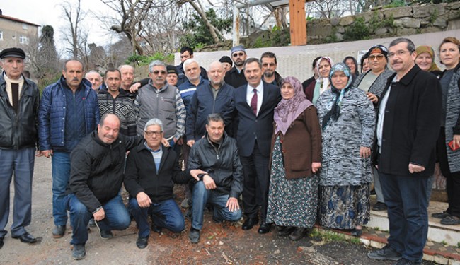 Mahallelerde hizmete devam..