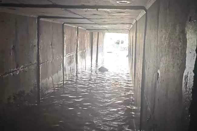 İzmir'de sağanak yağış sonrası araçlar dereye sürüklendi