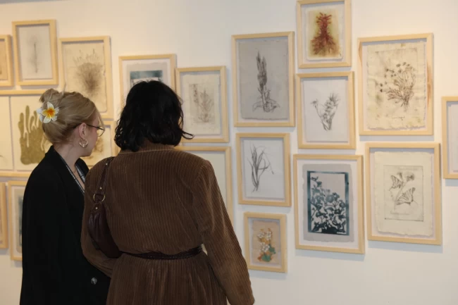 Bursa Nilüfer'de 'Karşılaşmalar, Devinimler, İzler' sergisi açıldı