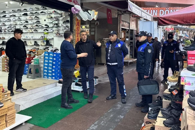 Manisa'da kaldırım işgallerine geçit yok!