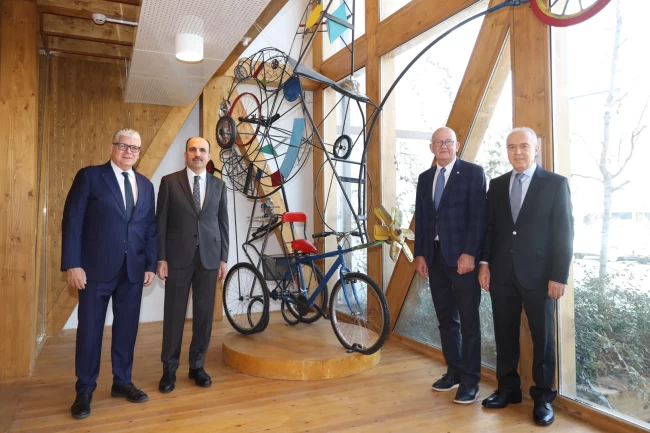 Avrupa Bisiklet Birliği Başkanı Casa'dan Başkan Altay'a ziyaret