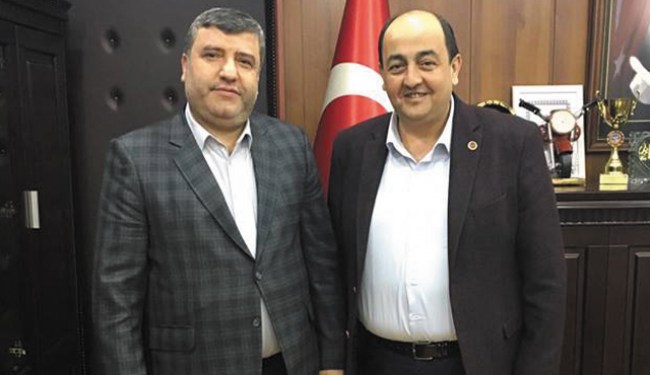 Başkan Ercan'dan, Başkan Demirtaş'a ziyaret..