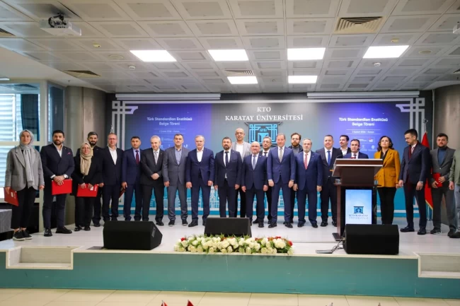 Konya'da Su Verimliliği Belgesi Takdim Töreni düzenlendi