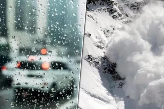 Meteoroloji'den çığ ve yağış uyarısı