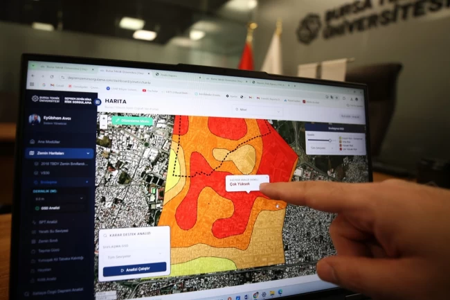 BTÜ'den Türkiye'de ilk... Tek tuşla deprem riski ve zemin analizi öğrenilebilecek