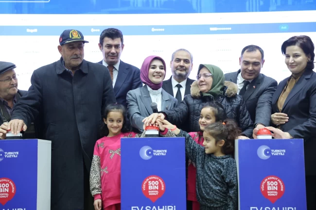 Afyonkarahisar'da 4.370 sosyal konut için kura çekildi