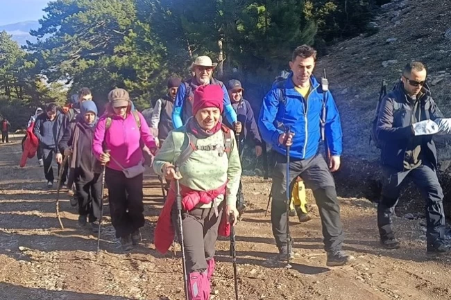 Denizli'de doğa yürüyüşleri yeniden başladı