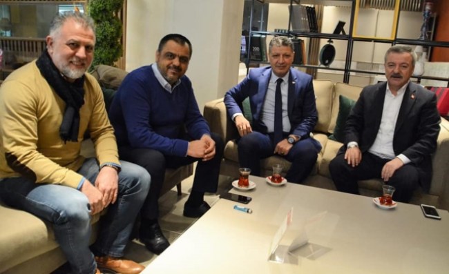 Türkmen, Tanyıldız ailesini ziyaret etti…