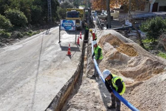 Mersin'de Hacıhalilarpaç'ın içme suyu altyapısı yenilendi