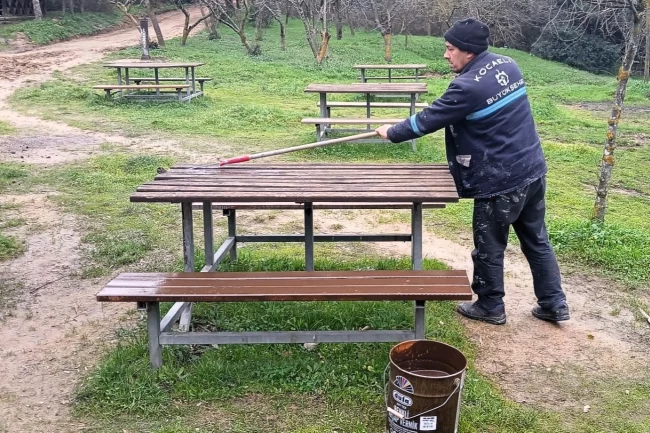 Kocaeli Gebze Gaziler Dağı Tabiat Parkı'na bakım