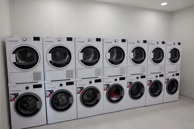 Sakarya'da öğrenci çamaşırhanesi hizmete girdi