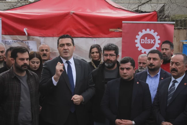 CHP'li Karasu'dan Sivas'ta işçi direnişlerine destek