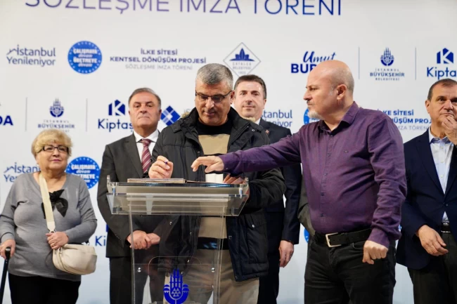 İstanbul Çatalca'da kentsel sözleşmeler imzalandı