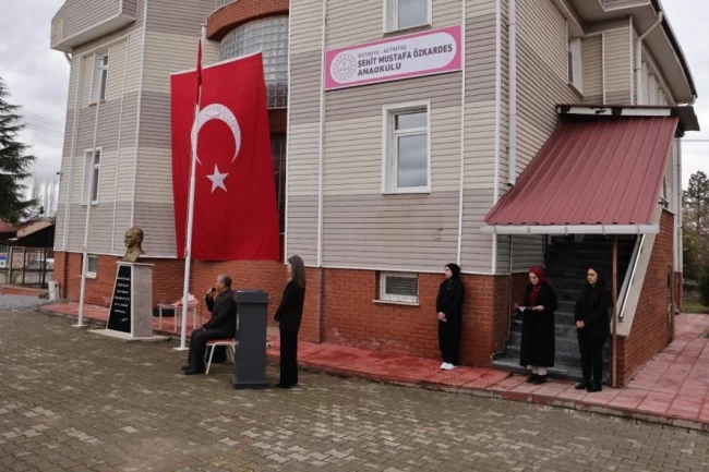 Şehit Mustafa Özkardeş'in adıı Kütahya'da anaokulunda yaşatılacak