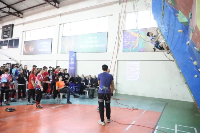 Bursa İnegöl'de 'Spor Tırmanış' heyecanı