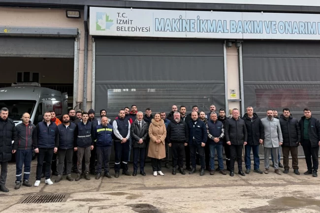 Kocaeli İzmit Belediyesi Makine İkmal Müdürlüğü'nde tasarruf hamlesi