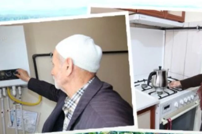 Ordu'da 124 konut ücretsiz doğalgaza dönüştürüldü